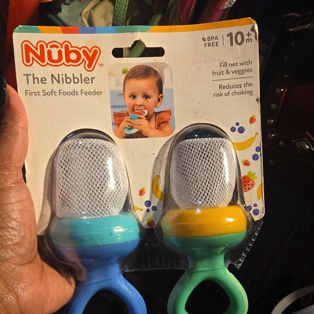 Nuby The Nibbler Soft Foods Feeder Set